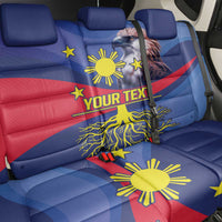 Personalized Filipino Roots Philippines Heritage Back Car Seat Cover