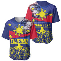 Personalized Filipino Roots Philippines Heritage Baseball Jersey