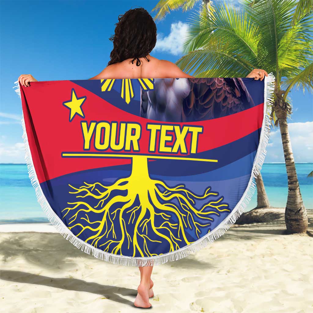 Personalized Filipino Roots Philippines Heritage Beach Blanket