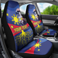 Personalized Filipino Roots Philippines Heritage Car Seat Cover