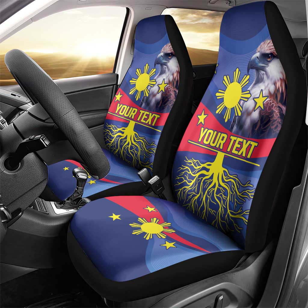 Personalized Filipino Roots Philippines Heritage Car Seat Cover