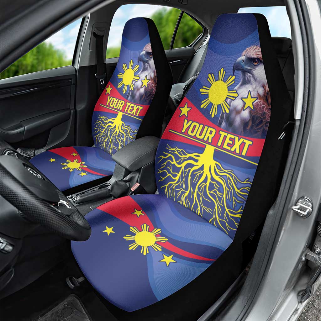 Personalized Filipino Roots Philippines Heritage Car Seat Cover