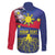 Personalized Filipino Roots Philippines Heritage Family Matching Long Sleeve Bodycon Dress and Hawaiian Shirt