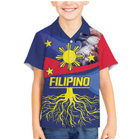 Personalized Filipino Roots Philippines Heritage Family Matching Mermaid Dress and Hawaiian Shirt