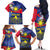 Personalized Filipino Roots Philippines Heritage Family Matching Off The Shoulder Long Sleeve Dress and Hawaiian Shirt