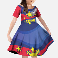 Personalized Filipino Roots Philippines Heritage Family Matching Off Shoulder Maxi Dress and Hawaiian Shirt