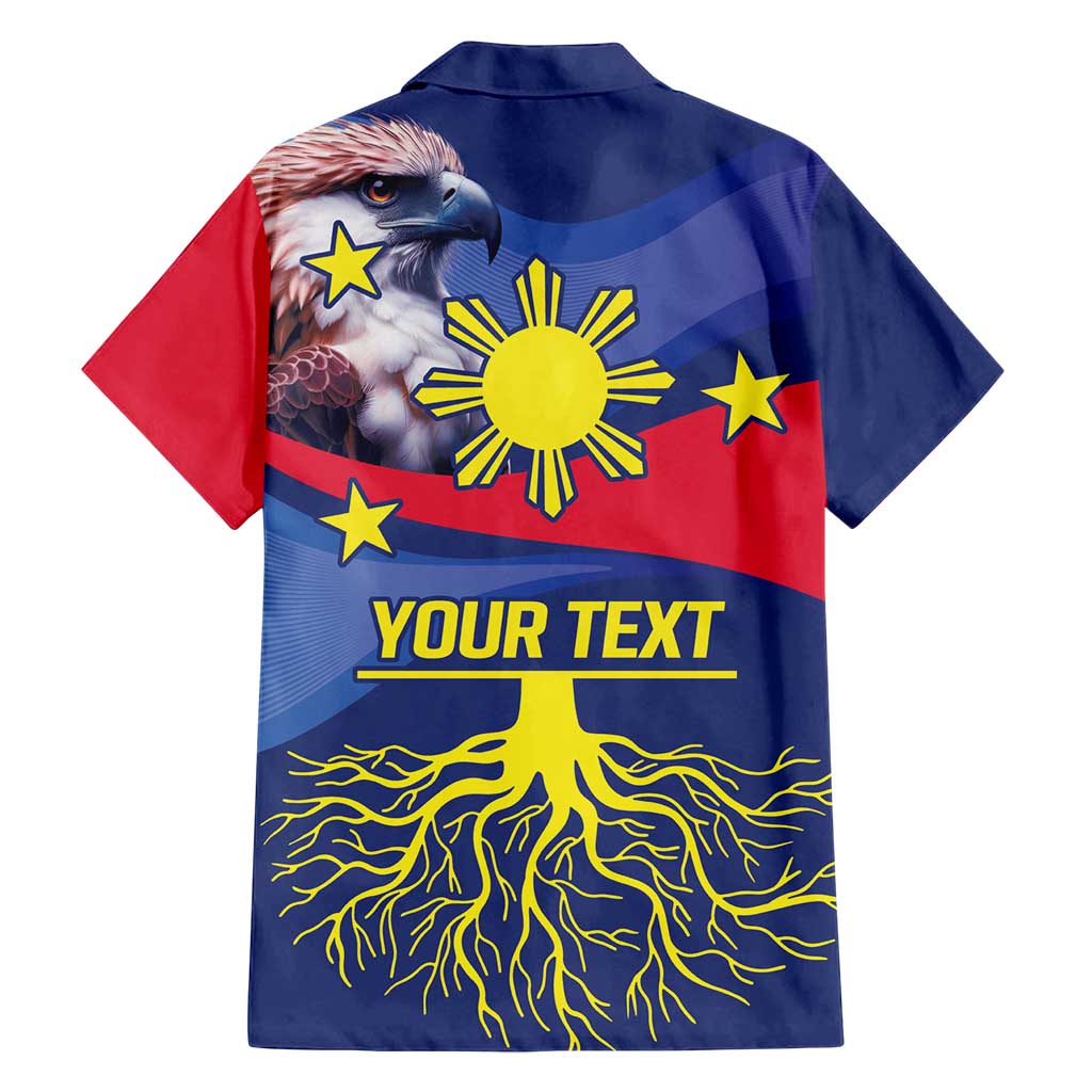 Personalized Filipino Roots Philippines Heritage Family Matching Off Shoulder Maxi Dress and Hawaiian Shirt