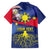 Personalized Filipino Roots Philippines Heritage Family Matching Off Shoulder Maxi Dress and Hawaiian Shirt