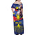 Personalized Filipino Roots Philippines Heritage Family Matching Off Shoulder Maxi Dress and Hawaiian Shirt