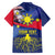 Personalized Filipino Roots Philippines Heritage Family Matching Short Sleeve Bodycon Dress and Hawaiian Shirt