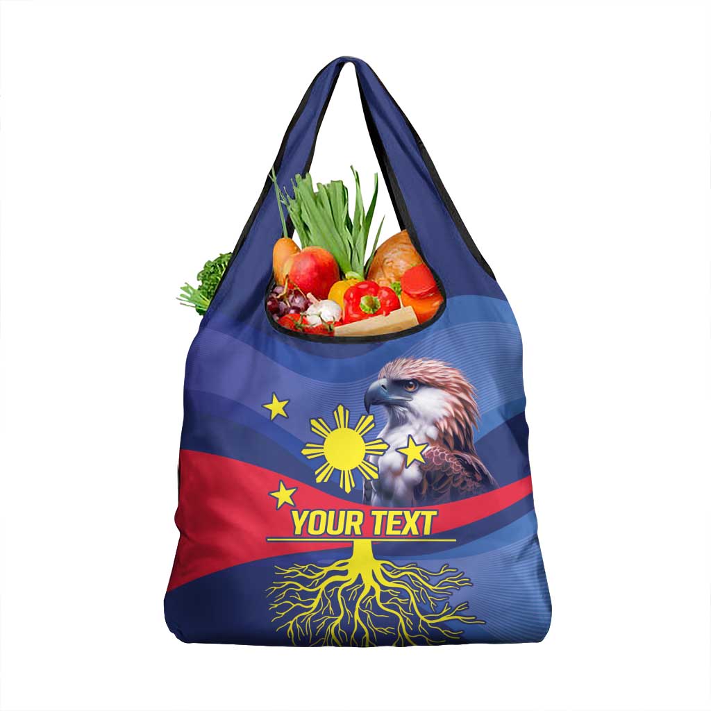 Personalized Filipino Roots Philippines Heritage Grocery Bag