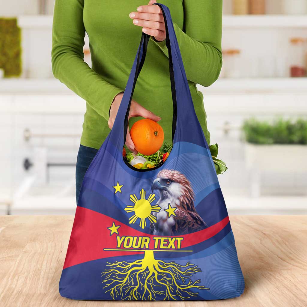 Personalized Filipino Roots Philippines Heritage Grocery Bag