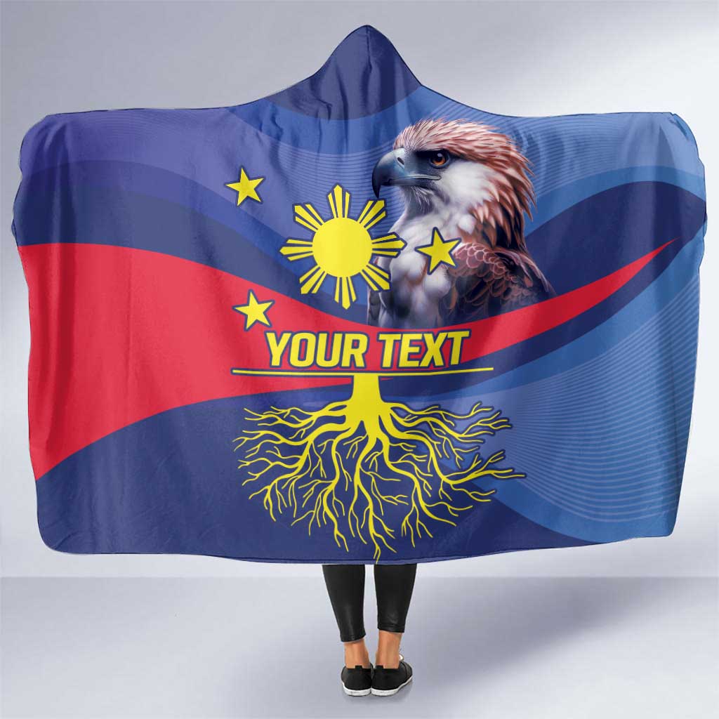 Personalized Filipino Roots Philippines Heritage Hooded Blanket