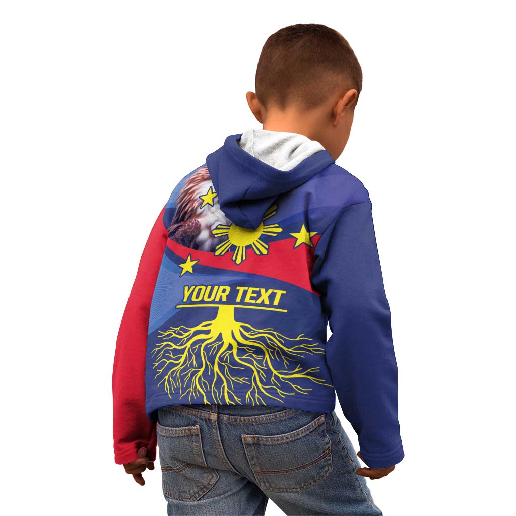 Personalized Filipino Roots Philippines Heritage Kid Hoodie