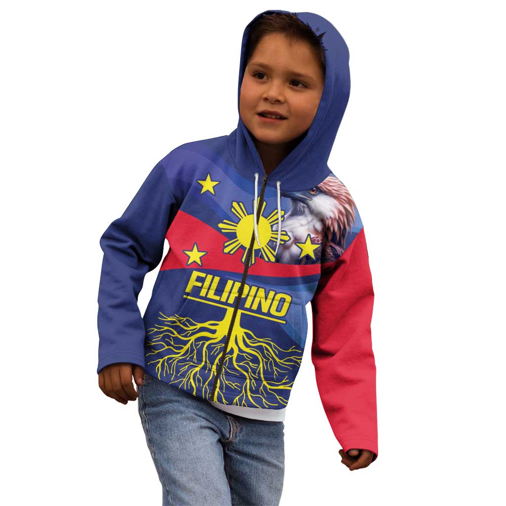 Personalized Filipino Roots Philippines Heritage Kid Hoodie