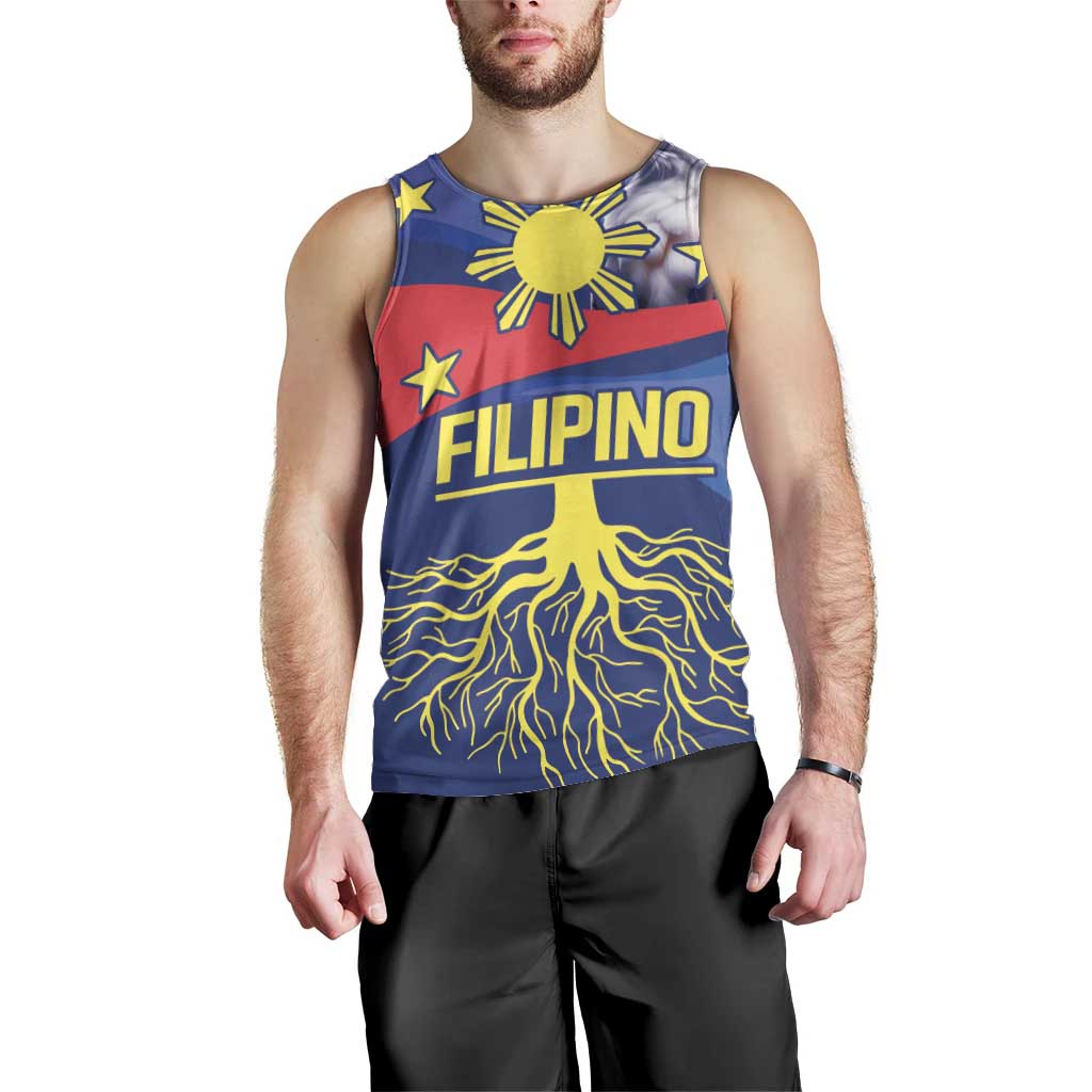 Personalized Filipino Roots Philippines Heritage Men Tank Top