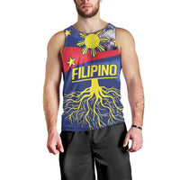 Personalized Filipino Roots Philippines Heritage Men Tank Top