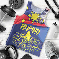 Personalized Filipino Roots Philippines Heritage Men Tank Top