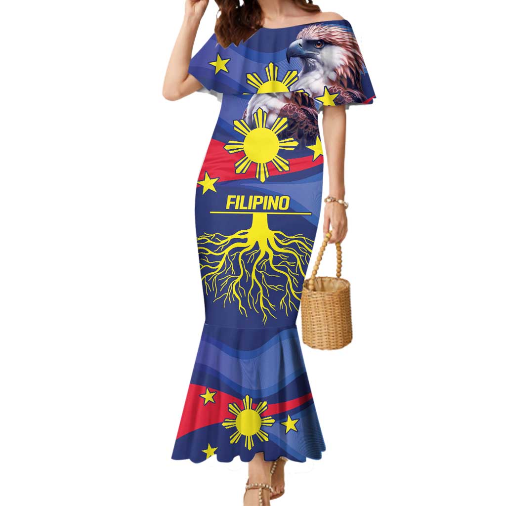 Personalized Filipino Roots Philippines Heritage Mermaid Dress