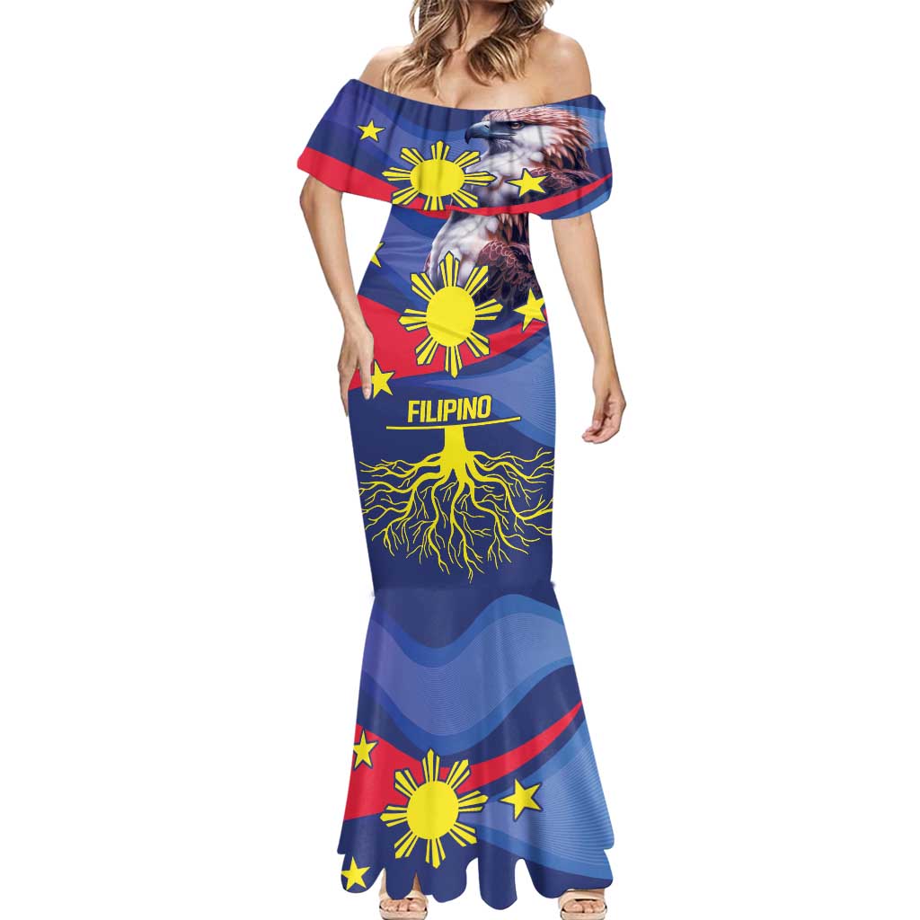 Personalized Filipino Roots Philippines Heritage Mermaid Dress