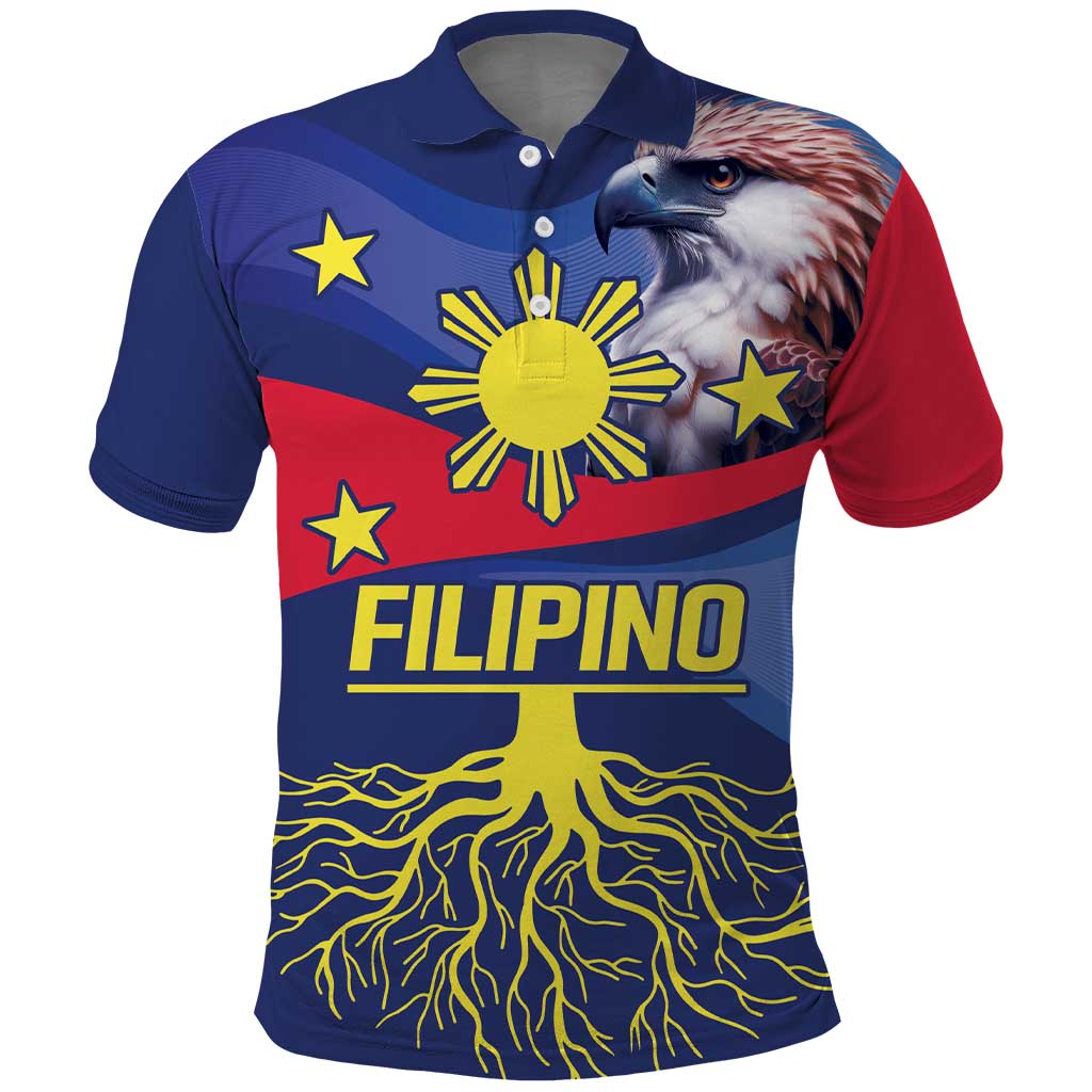 Personalized Filipino Roots Philippines Heritage Polo Shirt