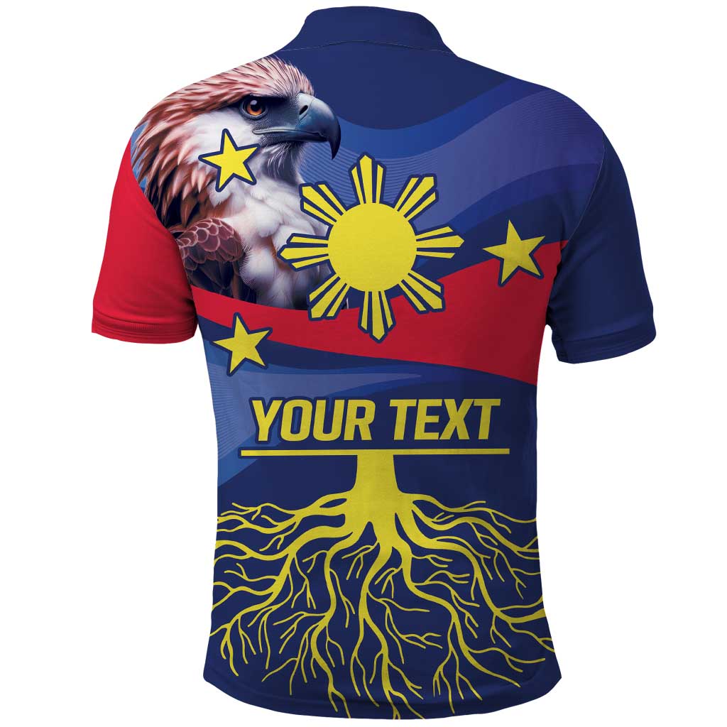 Personalized Filipino Roots Philippines Heritage Polo Shirt