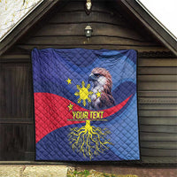 Personalized Filipino Roots Philippines Heritage Quilt