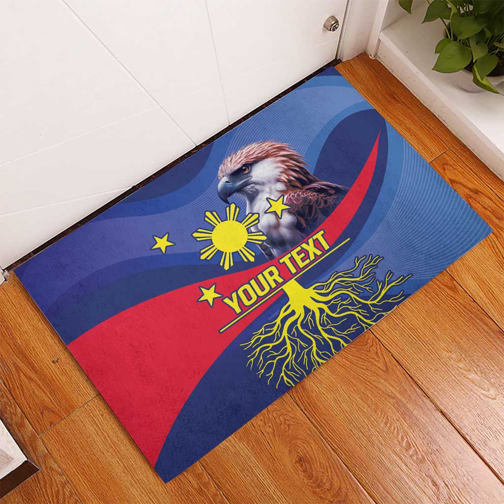 Personalized Filipino Roots Philippines Heritage Rubber Doormat