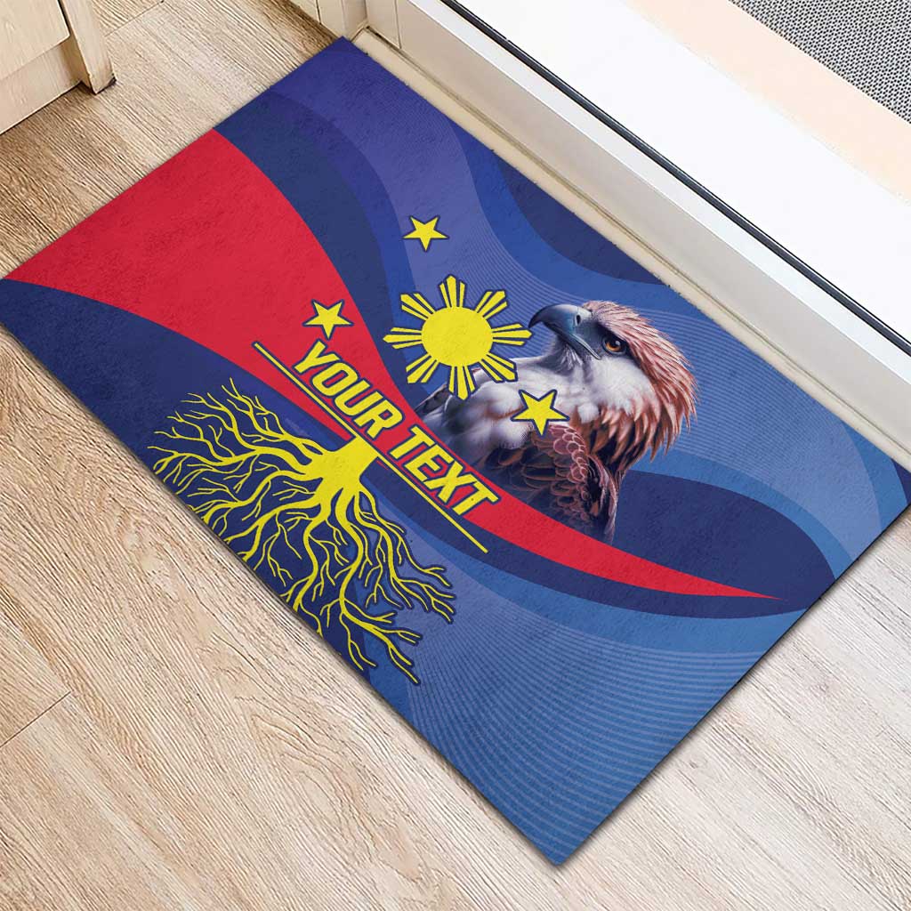 Personalized Filipino Roots Philippines Heritage Rubber Doormat