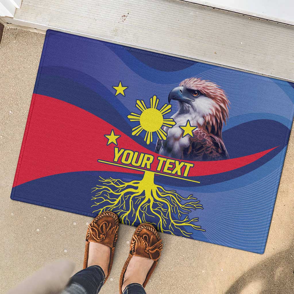 Personalized Filipino Roots Philippines Heritage Rubber Doormat