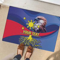 Personalized Filipino Roots Philippines Heritage Rubber Doormat