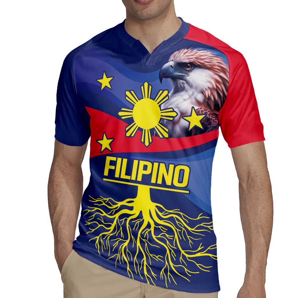 Personalized Filipino Roots Philippines Heritage Rugby Jersey