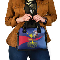 Personalized Filipino Roots Philippines Heritage Shoulder Handbag