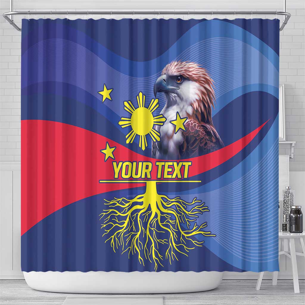 Personalized Filipino Roots Philippines Heritage Shower Curtain