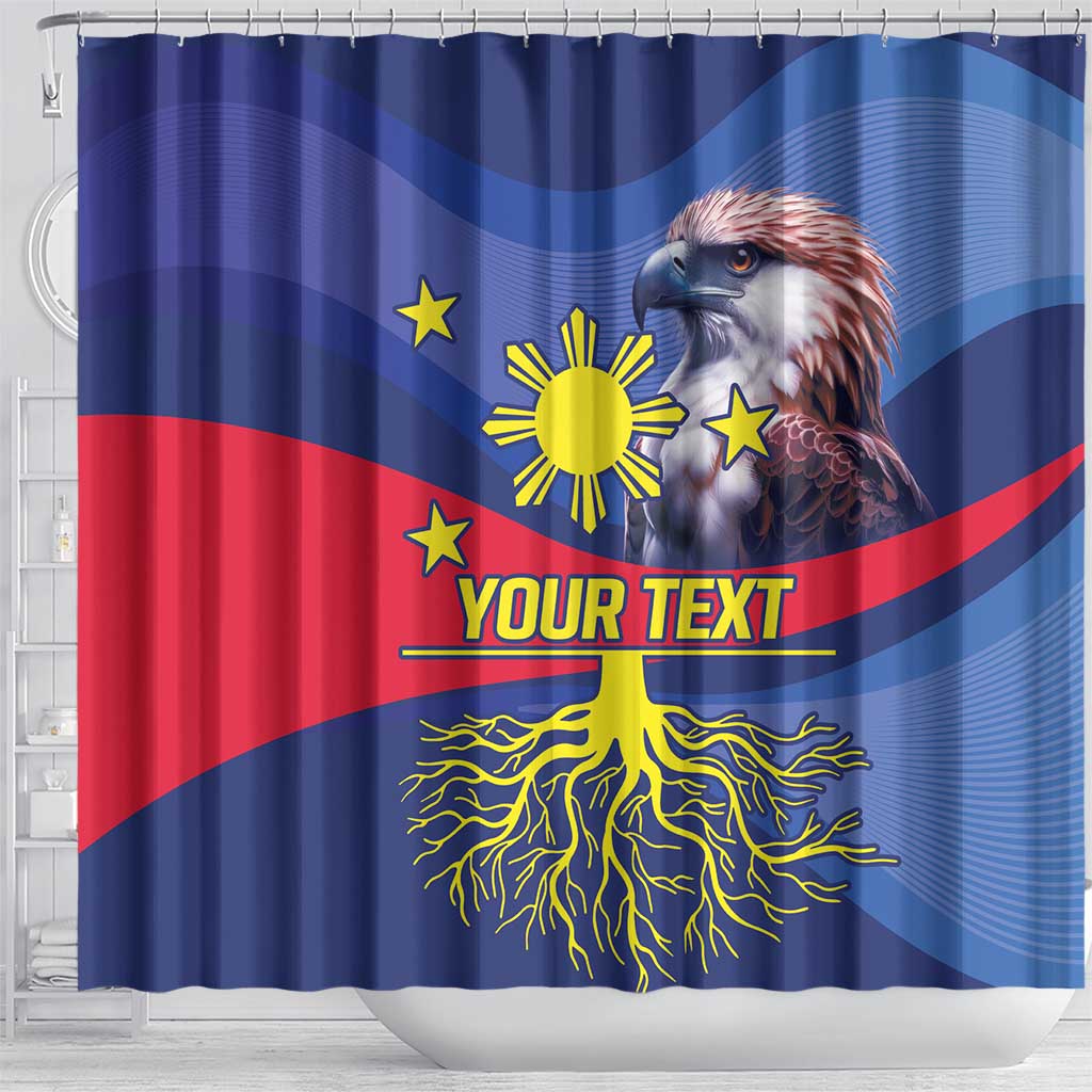 Personalized Filipino Roots Philippines Heritage Shower Curtain