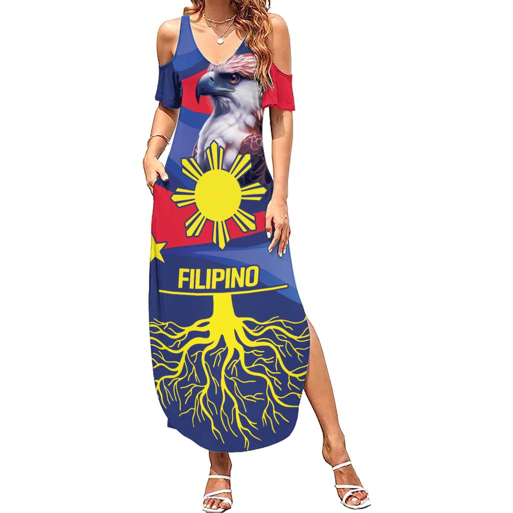 Personalized Filipino Roots Philippines Heritage Summer Maxi Dress