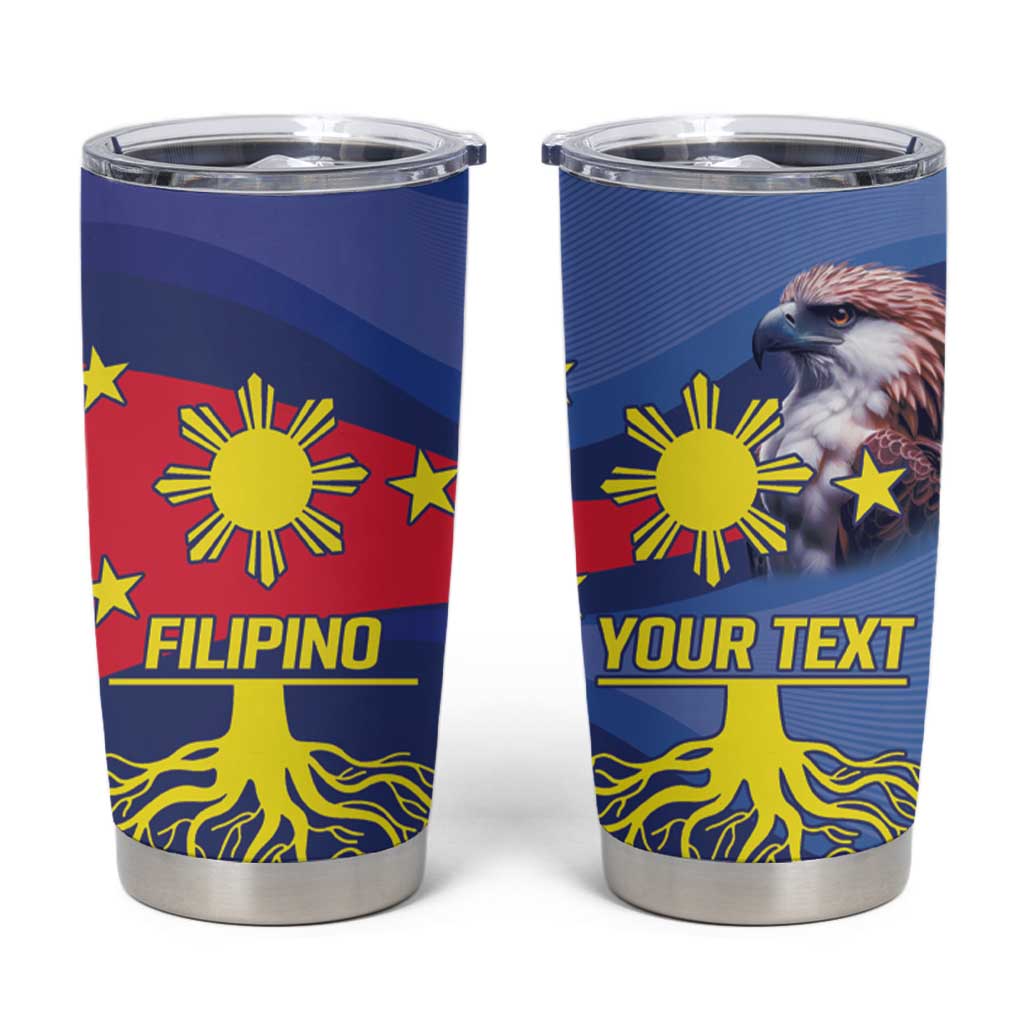 Personalized Filipino Roots Philippines Heritage Tumbler Cup