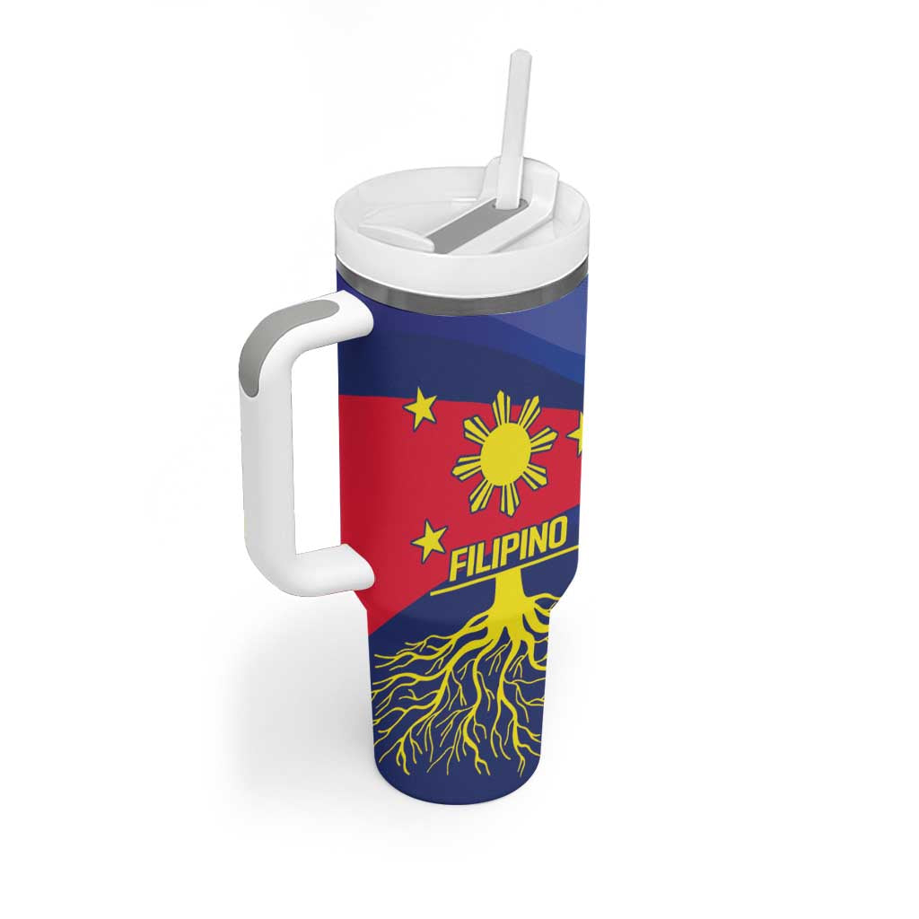 Personalized Filipino Roots Philippines Heritage Tumbler With Handle