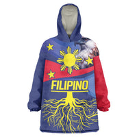 Personalized Filipino Roots Philippines Heritage Wearable Blanket Hoodie