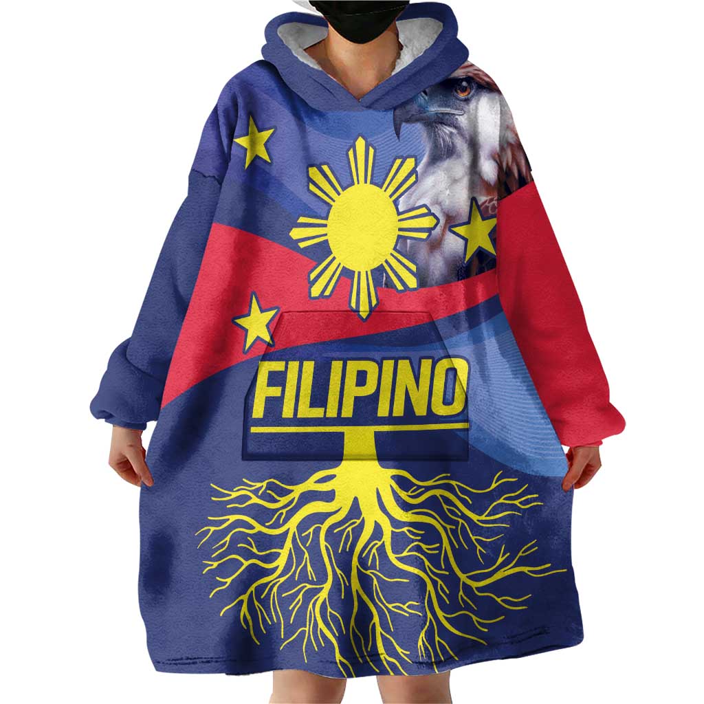 Personalized Filipino Roots Philippines Heritage Wearable Blanket Hoodie