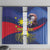 Personalized Filipino Roots Philippines Heritage Window Curtain