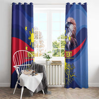 Personalized Filipino Roots Philippines Heritage Window Curtain