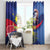 Personalized Filipino Roots Philippines Heritage Window Curtain