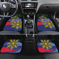 Personalized Irish Grown With Filipino Roots Car Mats