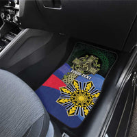 Personalized Irish Grown With Filipino Roots Car Mats