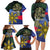 Personalized Irish Grown With Filipino Roots Family Matching Long Sleeve Bodycon Dress and Hawaiian Shirt