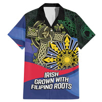 Personalized Irish Grown With Filipino Roots Family Matching Mermaid Dress and Hawaiian Shirt