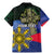 Personalized Irish Grown With Filipino Roots Family Matching Mermaid Dress and Hawaiian Shirt