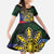 Personalized Irish Grown With Filipino Roots Family Matching Off Shoulder Maxi Dress and Hawaiian Shirt