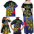 Personalized Irish Grown With Filipino Roots Family Matching Off Shoulder Maxi Dress and Hawaiian Shirt